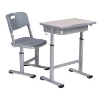 学校课桌椅HY-0336低价课桌椅供应商