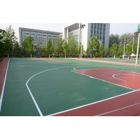 广东邦禾体育硅pu篮球场 学校运动场材料厂家