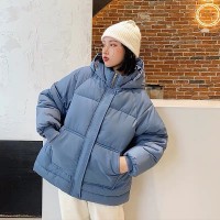 京都秀伊秋冬防寒服棉衣货源 品牌专柜折扣女装尾货批发