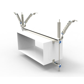 暖通风管 双向抗震支架 - 副本