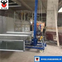 全自动液压升降机 移动式垂直上货机 移动式建筑提升机工作原理