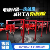 TDY100/14电缆输送单轨吊 综采面矿用液压矿用单轨吊