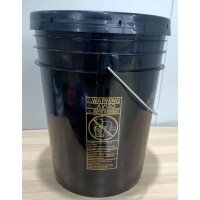 20L黑色塑料桶油墨美式桶
