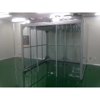 百级洁净棚除尘净化电子无尘车间FFU洁净棚