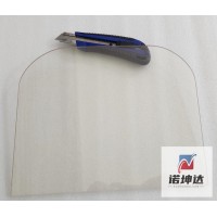 定制拱形壁炉玻璃，椭圆形壁炉玻璃，异形真火壁炉玻璃，颗粒炉