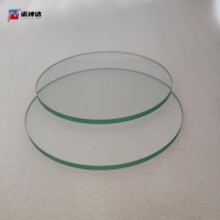 化工管道钢化硼硅玻璃视镜片，钢化玻璃定做耐高温视镜